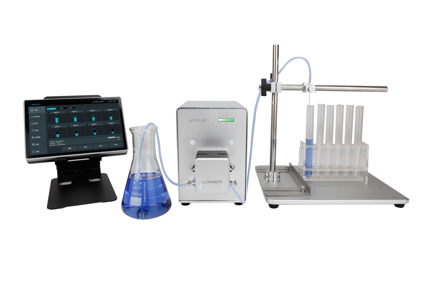 dPOFLEX PFU Peristaltic Pump Filling System