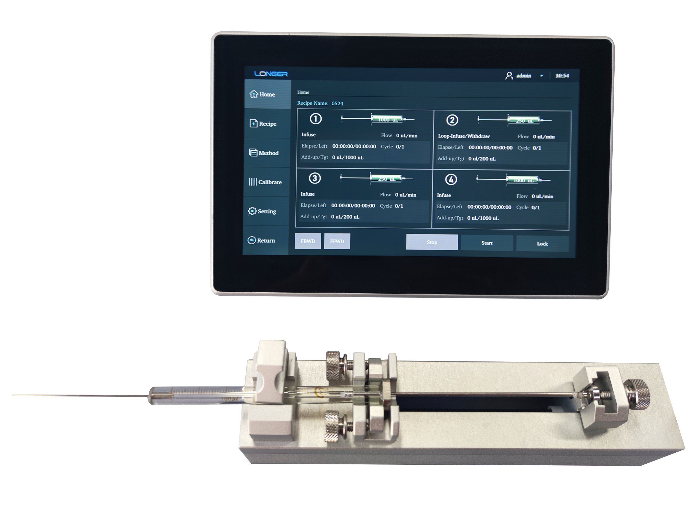 dLSP 501X Digital Split-type Syringe Pump