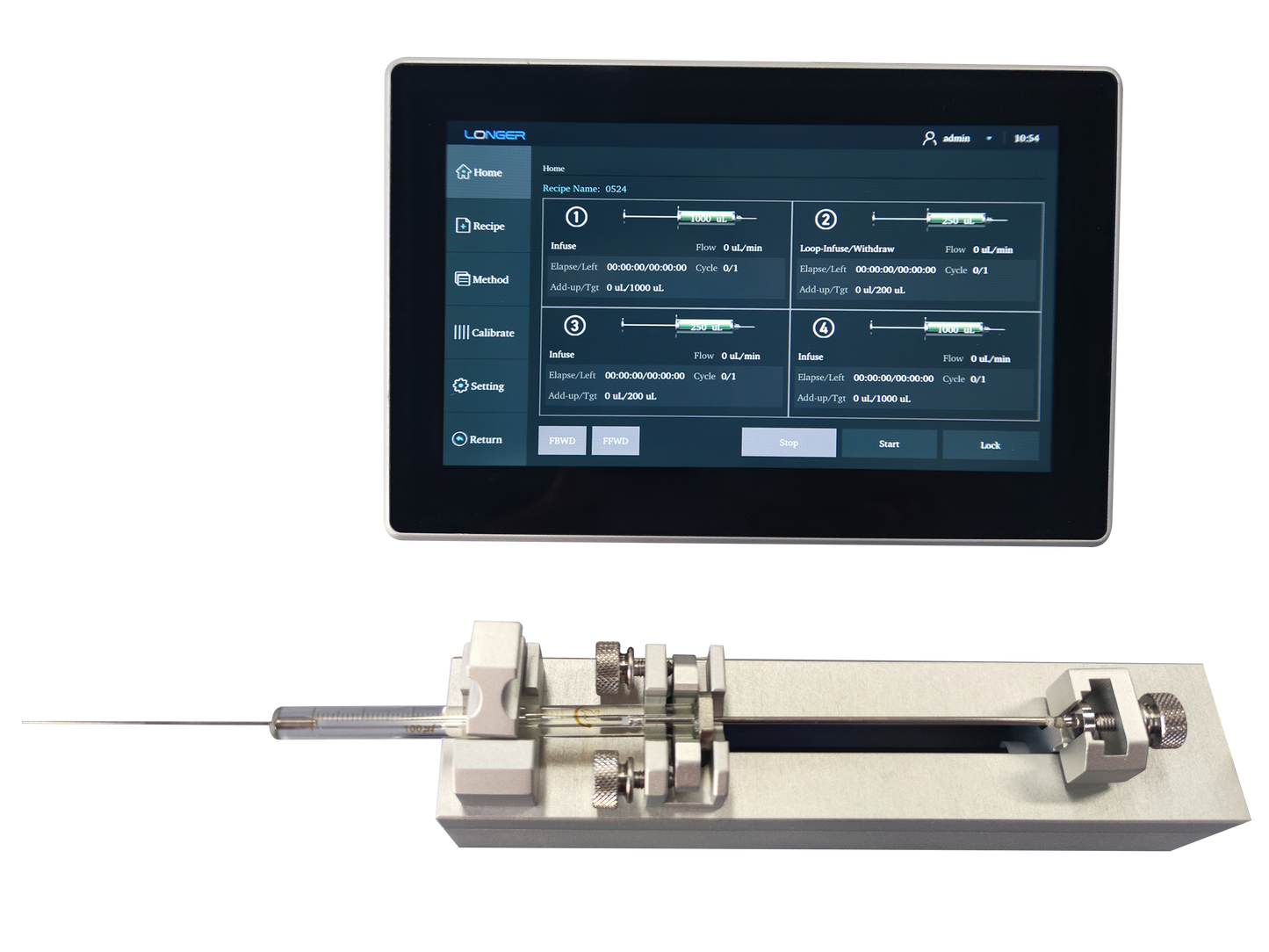 dLSP 501X Digital Split-type Syringe Pump